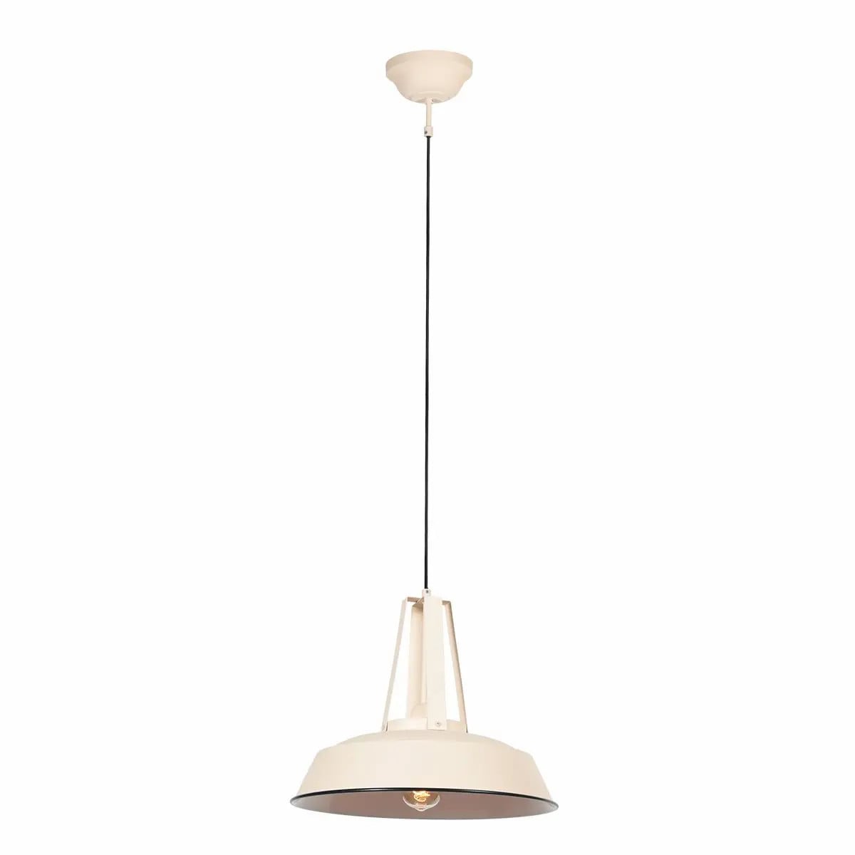 Steinhauer Hanglamp Eden Beige Ø 45 cm