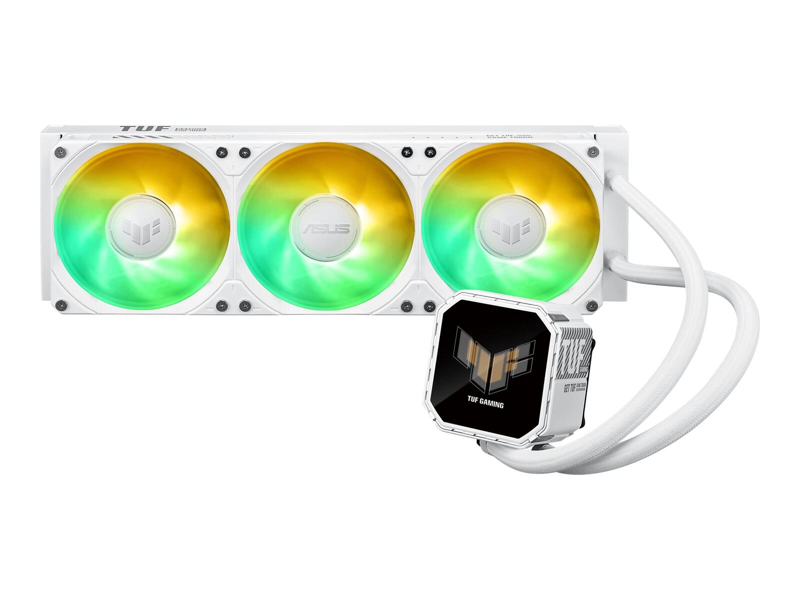 ASUS TUF Gaming LC III 360 ARGB LCD Prozessor-Flüssigkeitskühlsystem weiße Edition 90RC01A2-B0EAY0