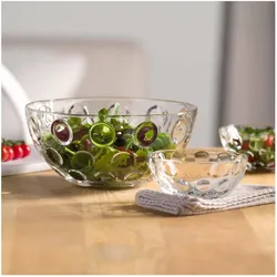 6x Leonardo Schale Cucina optic 14cm, Schüssel + Schale, Transparent