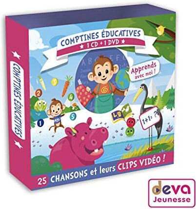 Comptines éducatives (1CD+1DVD) - Preis vom 14.10.2026 23:07:16 h