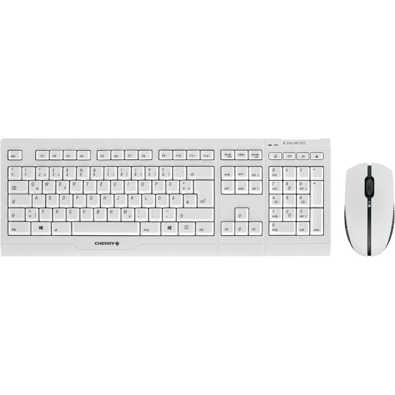 CHERRY B.Unlimited 3.0 Deutsch USB grau