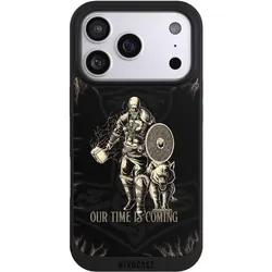 Nivocase Handyhülle für Apple iPhone 17 Pro Hülle NIVOpure Case Schwarz Serienmotiv Vikings Wikinger (Apple iPhone 17 Pro), Smartphone Hülle, Schwarz