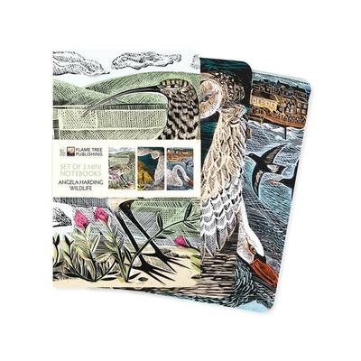 Dreier Set Mini-Notizbücher: Angela Harding, Tierwelt