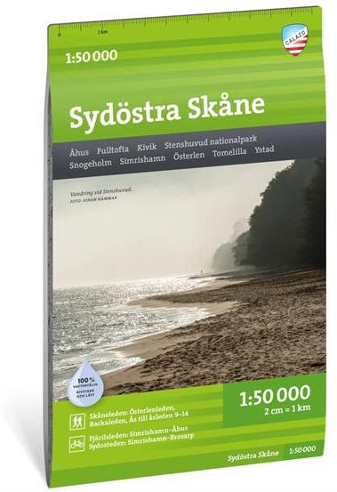 Calazo Sydöstra Skåne 1:50000