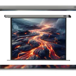 celexon Leinwand Motor HomeCinema 160 x 120 cm