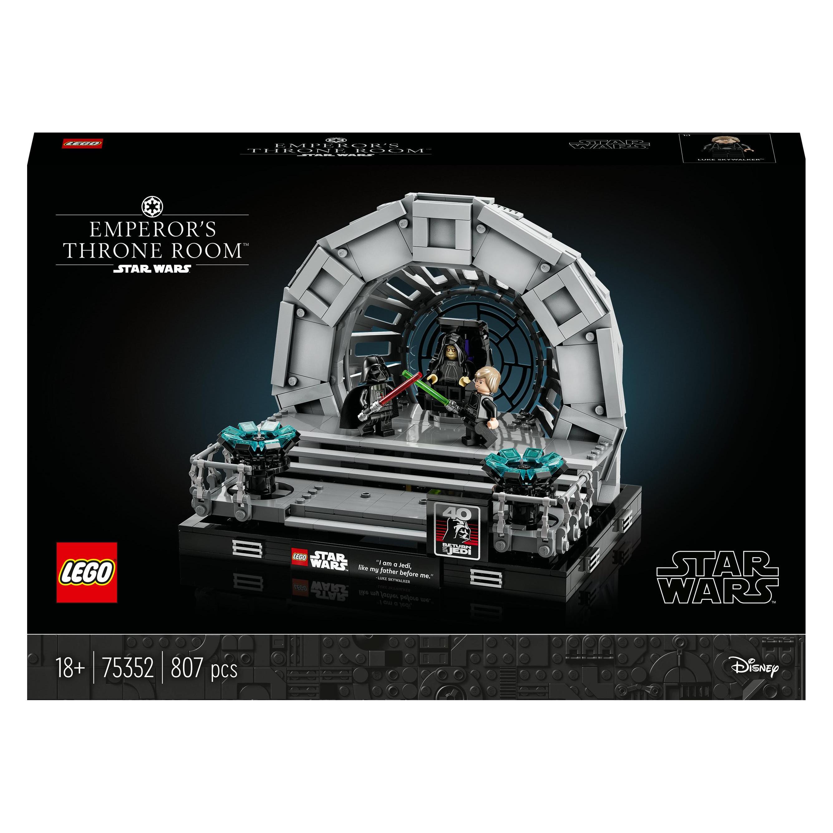 LEGO Thronsaal des Imperators - Diorama (75352, LEGO Star Wars) (75352)