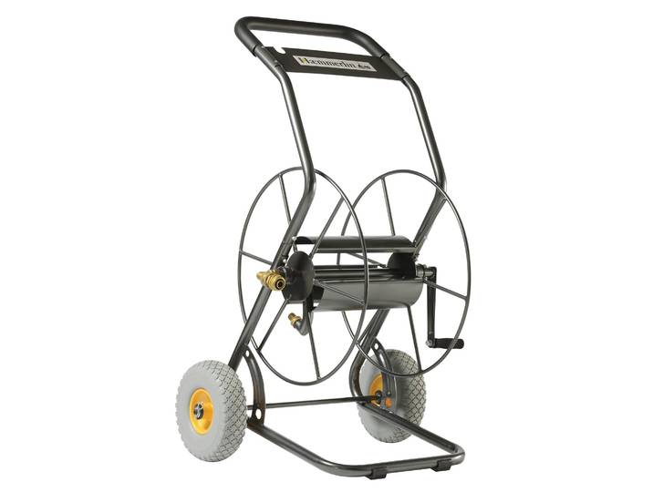 Dévidoir 2 roues Haemmerlin pour tuyau arrosage 85 m