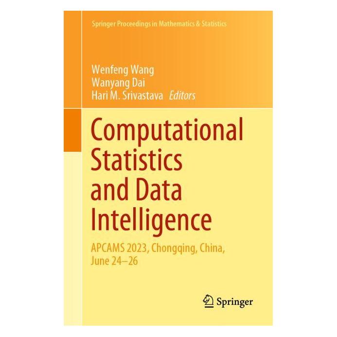 Springer Computational Statistics and Data Intelligence (Englisch, Hardcover, Hari M. Srivastava, Wanyang Dai, Wenfeng Wang) (66233904)