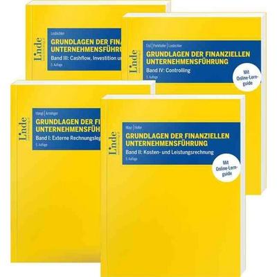 Grundlagen der finanziellen Unternehmensführung, Band I-IV, Taschenbuch von Christa Hangl,Josef Arminger,Albert Mayr,Peter Hofer, Linde,