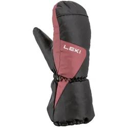 Leki Nevio Junior Fäustlinge Kinder black-rose Gr. 4 (8-9 Jahre)