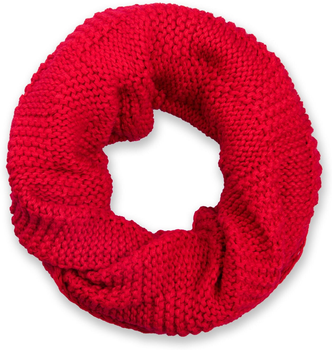 Strickschal STYLEBREAKER "Feinstrick Loop mit Patentmuster", Damen, rot, Obermaterial: 100% Viskose CV., Modisch, Modetücher