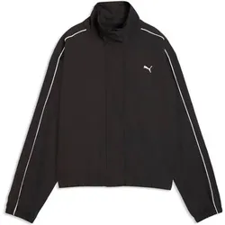 Puma Damen Freizeit / Mode Sommer GJ Jacken / Anoraks Jacken/Anoraks lg.Arm Da W Tropical Speed Moto Woven Jacket, Größe S in Schwarz Schwarz