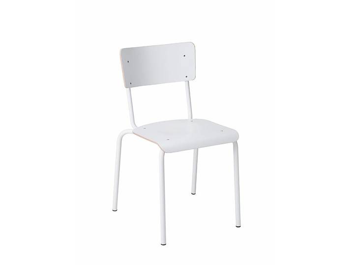 Stapelstuhl College weiß, Designer Perfecta, 46x79.5x50 cm