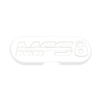 Scubapro - Modulares Flossensystem - Lock-Plate Set - Farbe: Weiß