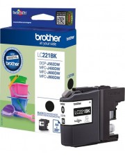 Brother Schwarz Original Tintenpatrone 260 Seiten (LC221BK)