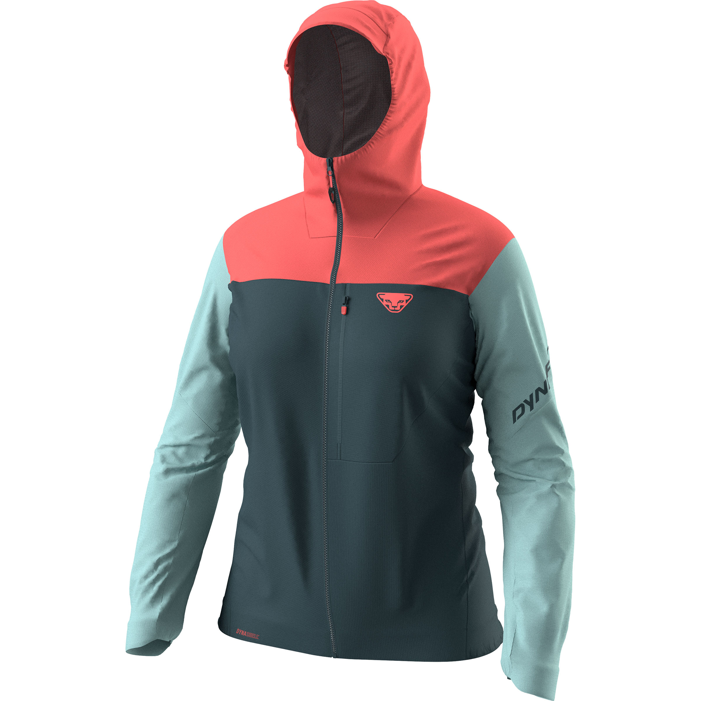 Dynafit Traverse 3L Damen Regenjacke orange Größe XS Trekking Elastisch Wasserabweisend