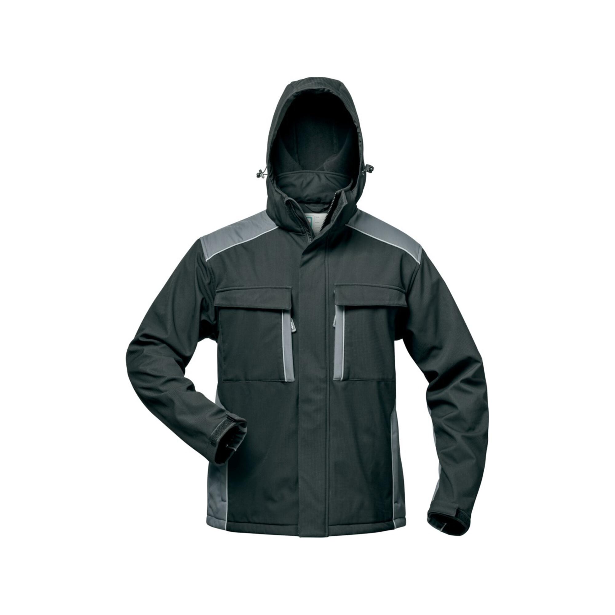 Softshelljacke Posen Gr.L schwarz/grau ELYSEE ; Feldtmann (19951-2)