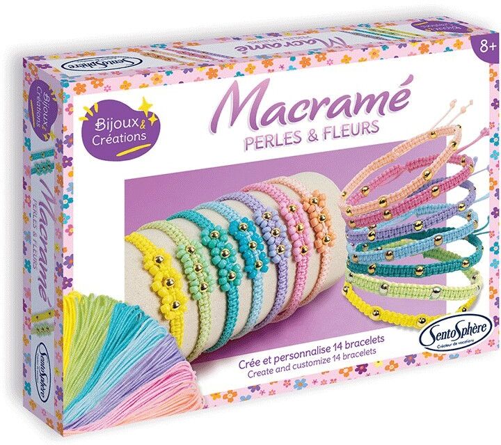 Bijoux et Créations Macramé : Perles et Fleurs - Sentosphère