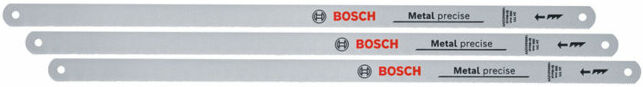 BOSCH Lames de scie à archet 300 mm 24 TPI, lot de 3 (1600A032UM)
