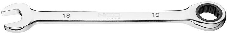 NEO TOOLS 09-068 Ratchet Ring Open-ended Spanner