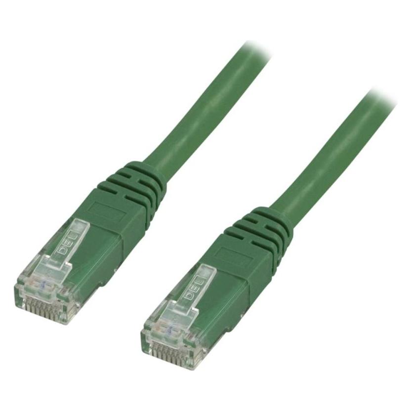 Deltaco UTP Cat5e - 0,5 m - RJ-45 - RJ-45 - Grün (U/UTP, CAT5e, 0.50 m) (G05-TP)