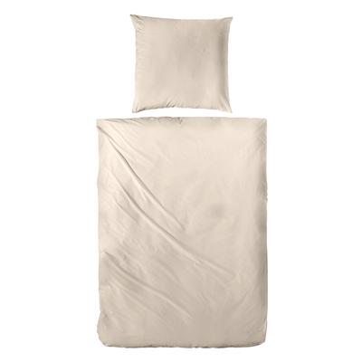 Bettwäsche PRIMERA "Halbleinen-Bettwäsche", beige (leinen), B/L: 135cm x 200cm, 1 Stk., 1 Stk., Halbleinen, B/L: 80cm x 80cm, 2 tlg., Halbleinen, Obermaterial: 50% Baumwolle, 50% Leinen, Bettwäsche, Bettwäsche, Uni