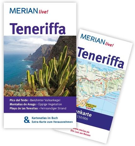 Harald Klocker - Teneriffa: Mit Kartenatlas im Buch und Extra-Karte zum Herausnehmen: Pico del Teide: Berühmter Vulkankegel. Montanas de Anaga: Üppige Vegetation. ... Teresitas: Feinsandiger Strand (MERIAN live) - Preis vom 30.09.2026 09:01:18 h