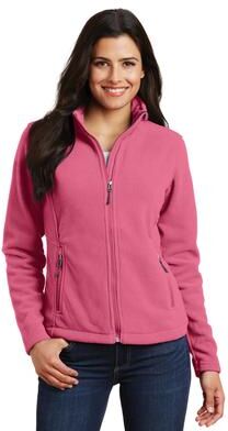 Port Authority L217 Women's Value Fleece Jacket in Pink Blossom size 3XL   Polyester