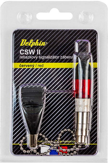 Delphin Indicateur visuel CSW II rouge Silver, Gray, Olive rouge