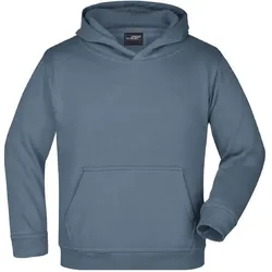 Kinder Kapuzensweatshirt "JN047K" - M - carbon