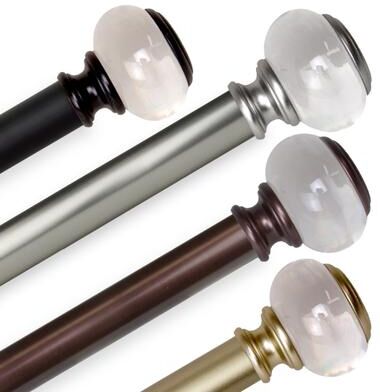 InStyleDesign Madelyn 1 inch Diameter Adjustable Curtain Rod