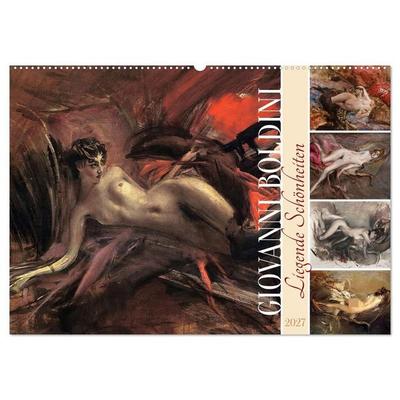 Liegende Schönheiten (Wandkalender 2027 DIN A2 quer), CALVENDO Monatskalender