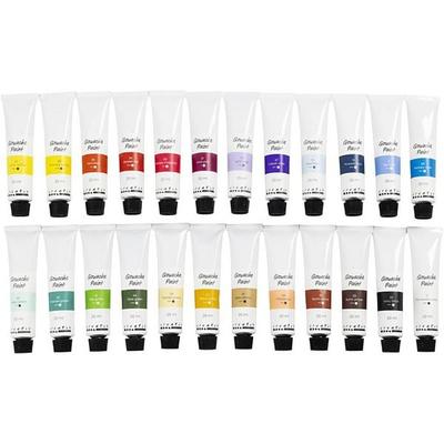 Creativ Company Gouachefarbe, sortierte Farben, 24x20 ml