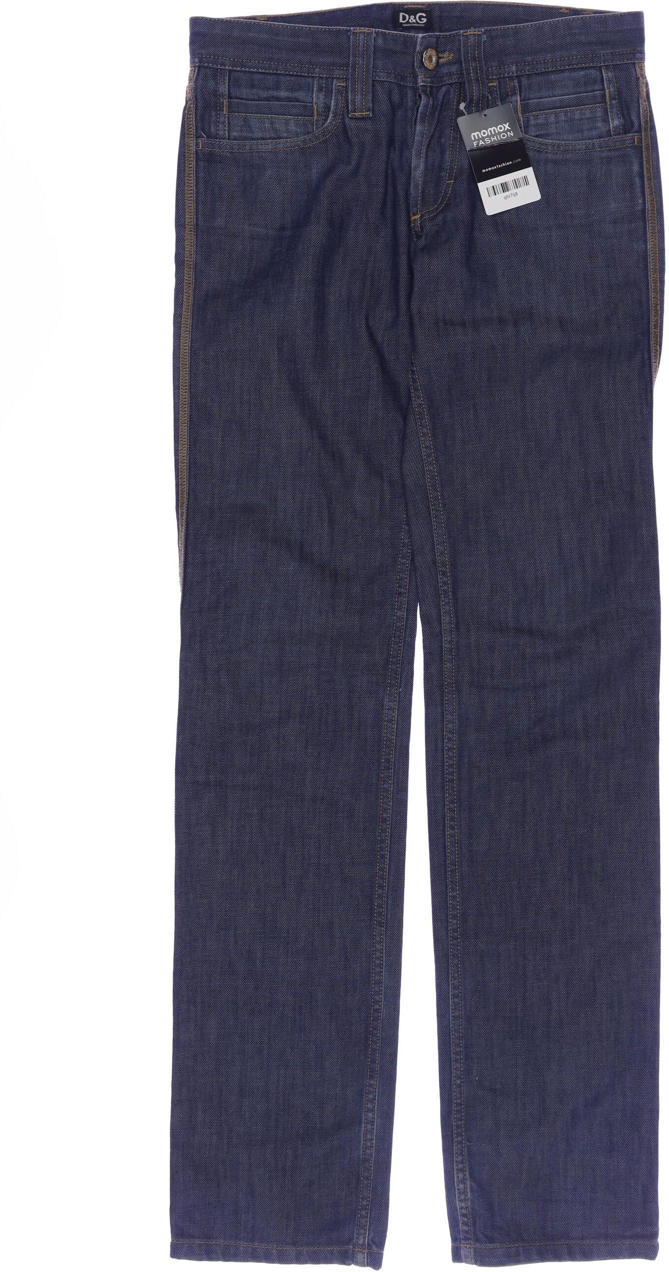 Second Hand Einzelstücke Herren Jeans, Marineblau, Gr. W29, Baumwolle - Second Hand