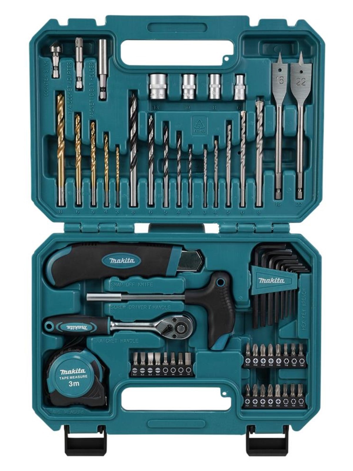 Makita E-15095 Tool Set 60pcs.