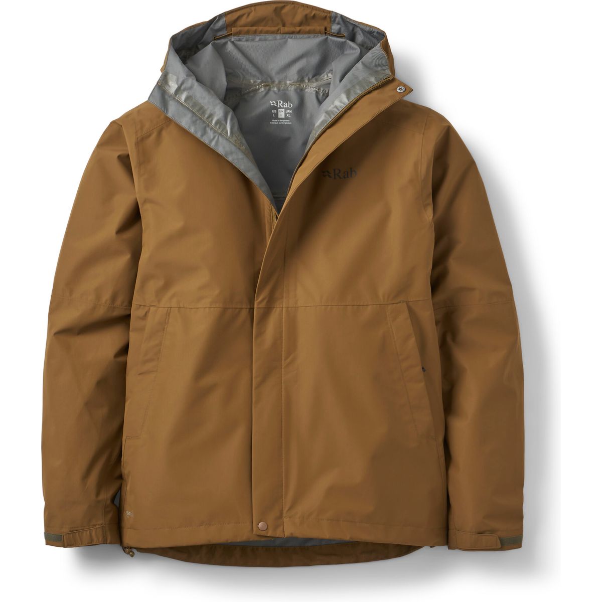 Rab Downpour Jacket oak (OAK) XXL QWI-06-OAK-XXL