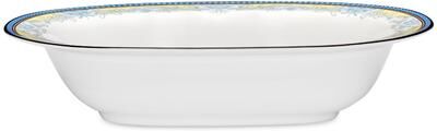 "Noritake Menorca Palace Oval Vegetable Bowl, 10.50"", 24 oz."
