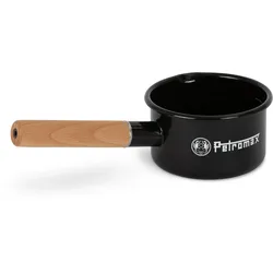 Petromax Emaille Stieltopf Schwarz 0,5 Liter