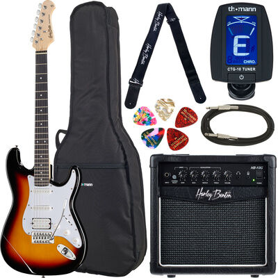 Harley Benton ST-20HSS SB Standard Bundle 3