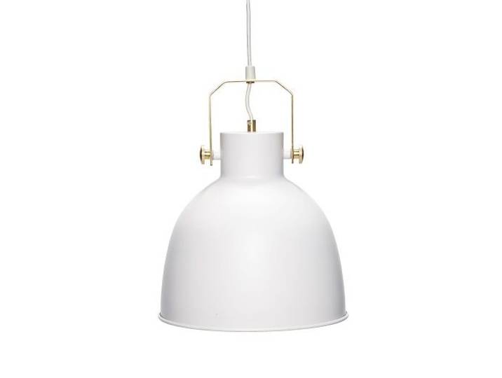 Hubsch Hanglamp wit metaal