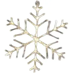 LED-Flocke - transparent