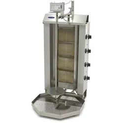 Kebabspieß - 4 Brenner - 50 kg Fleisch - Gas -. Maxima