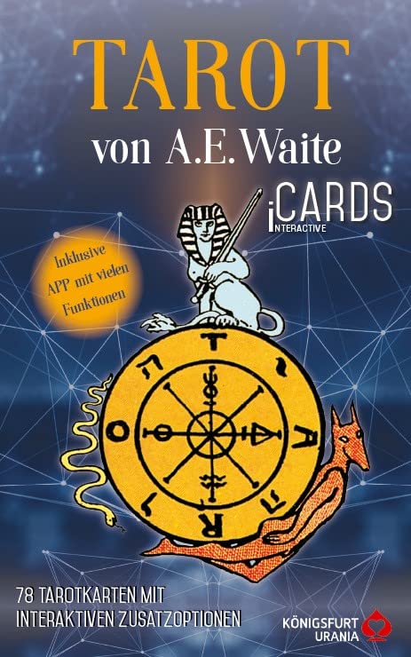 WAITE - Tarot von A.E. Waite - iCards: 78 Karten mit App. Mit Texten von Hajo Banzhaf und Noemi Christoph: 78 Tarotkarten mit interaktiven Zusatzoptionen ... ... Texte von Hajo Banzhaf und Noemi Christoph - Preis vom 12.10.2026 11:37:12 h