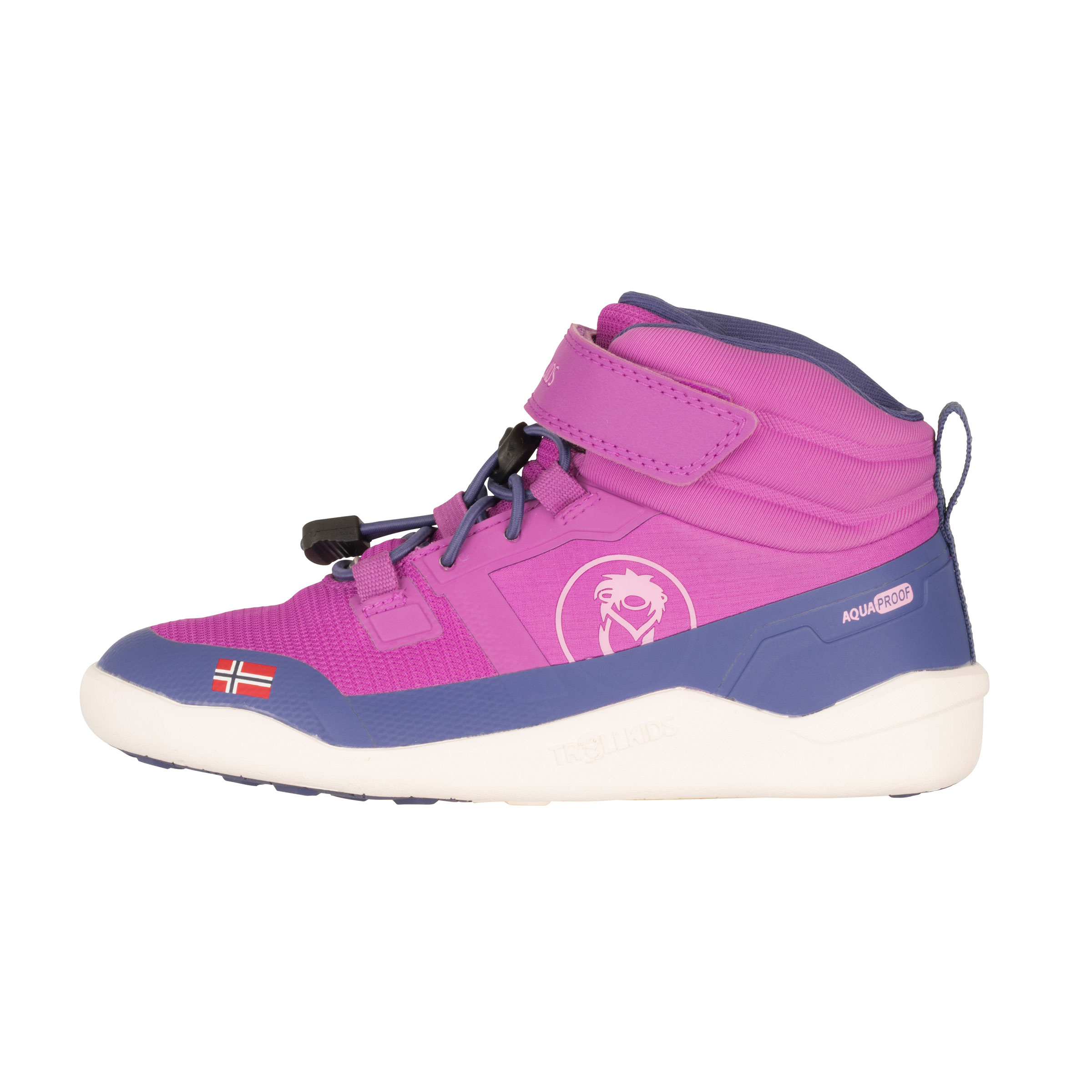 Trollkids Hovden Winter Hiker Kinder Barfußschuhe lila Größe 30 Trekking Widerstandsfähig