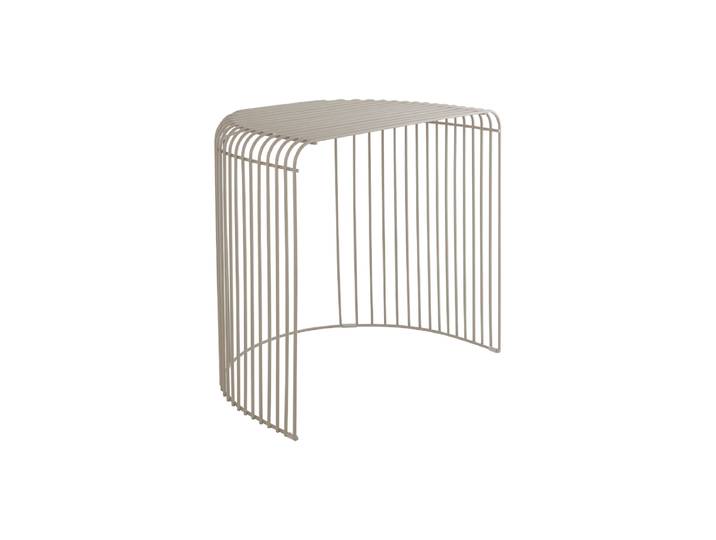 Design Beistelltisch „Curva“ Taupe AYTM