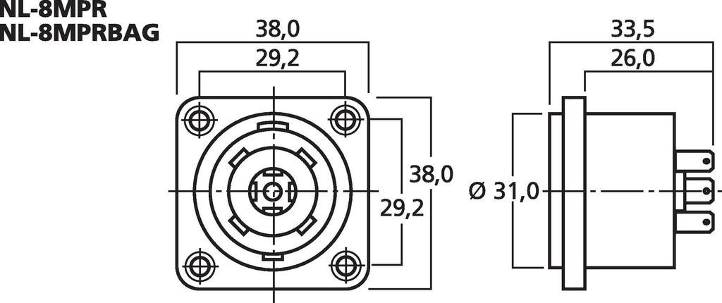 MONACOR NL-8MPR