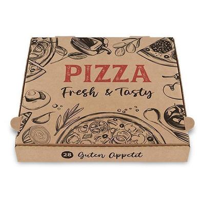 Plock GmbH Pizzakartons 26 x 26 x 4cm - 100 Kartons - recycling