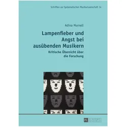 Lampenfieber und Angst bei ausübenden Musikern, Fachbücher