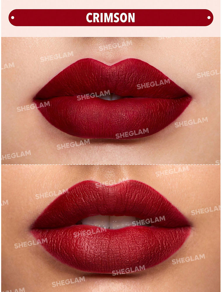 Sheglam Rouge à lèvres liquide Matte Allure #Crimson