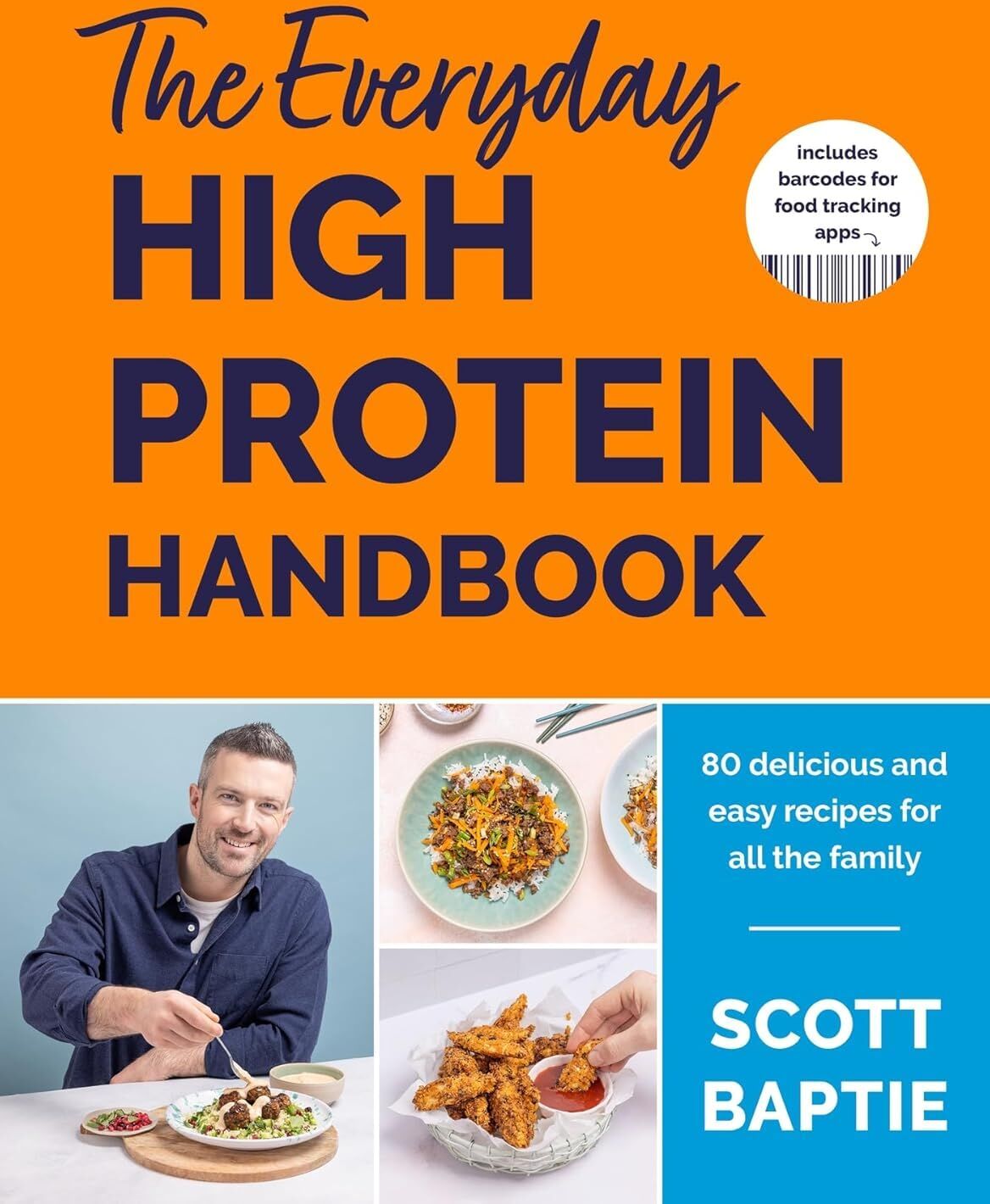 Various Publishers High Protein Handbook, Smoothies & Slim 800 Air Fryer 3 Books Collection Set - Scott Baptie & Heather DiBiasi - Mixed Format Diet Cookbooks - Healthy